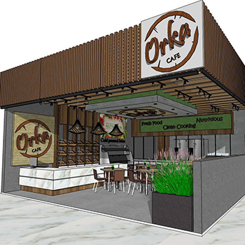 Orka cafe outlet view
